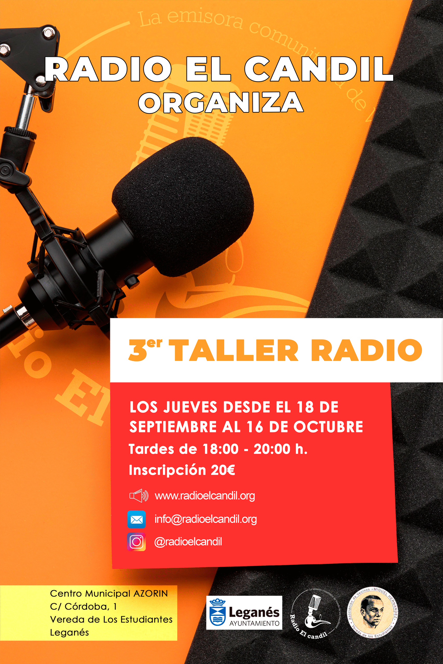 3er taller de radio! Empezamos en septiembre 2025